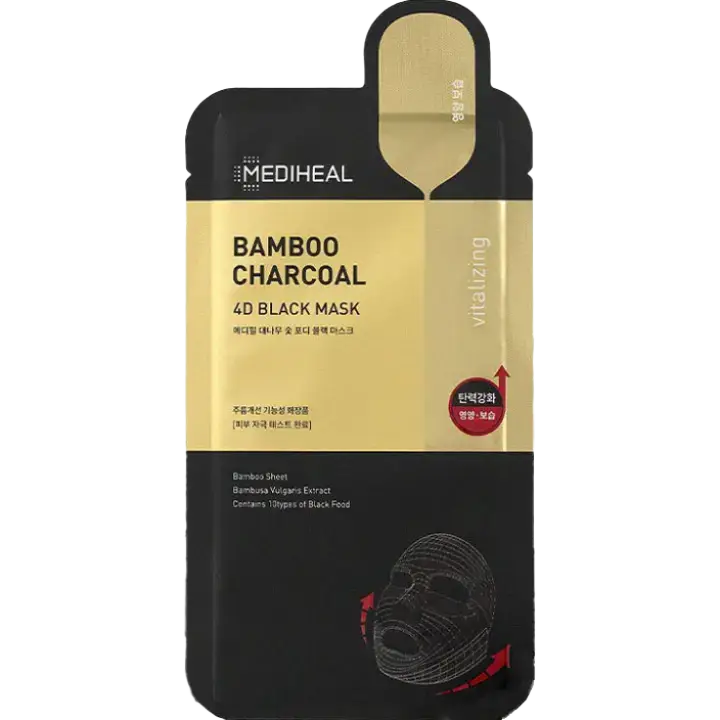 Mediheal Bamboo Charcoal 4D Black Mask