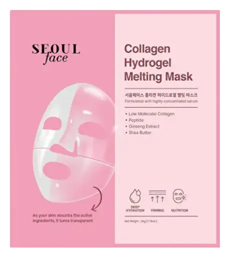Dermal Korea Seoul Face Hydrogel Melting Mask Collagen
