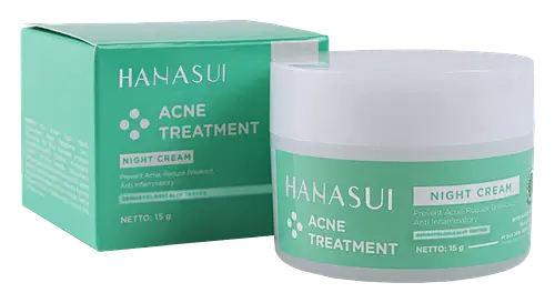 Hanasui Acne Treatment Night Cream