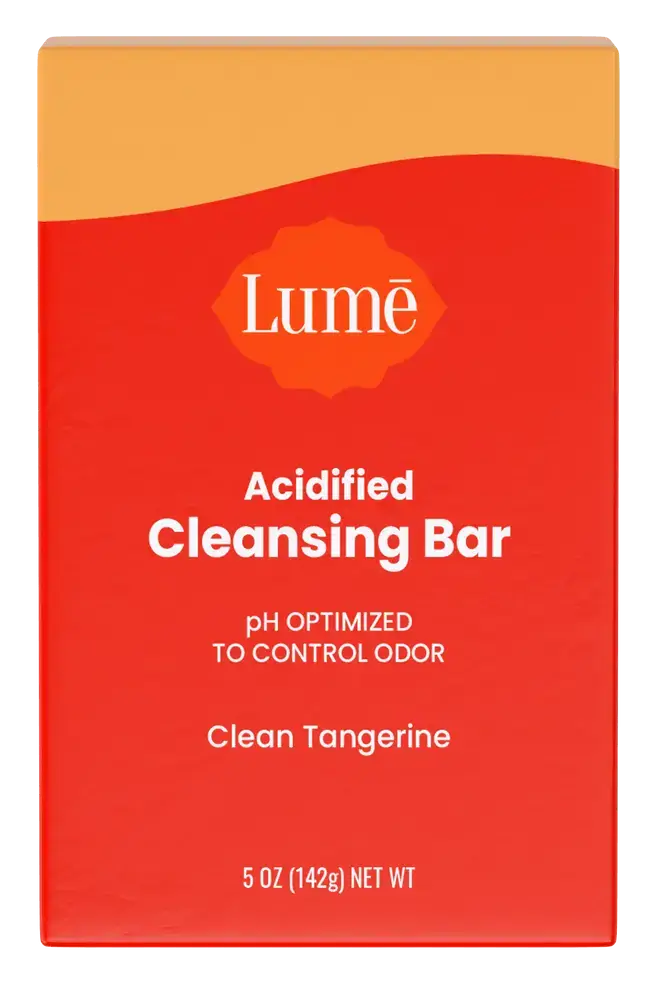Lume Acidified Cleansing Bar Clean Tangerine