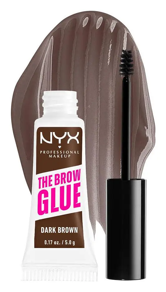 NYX Cosmetics The Brow Glue Instant Brow Styler Dark Brown
