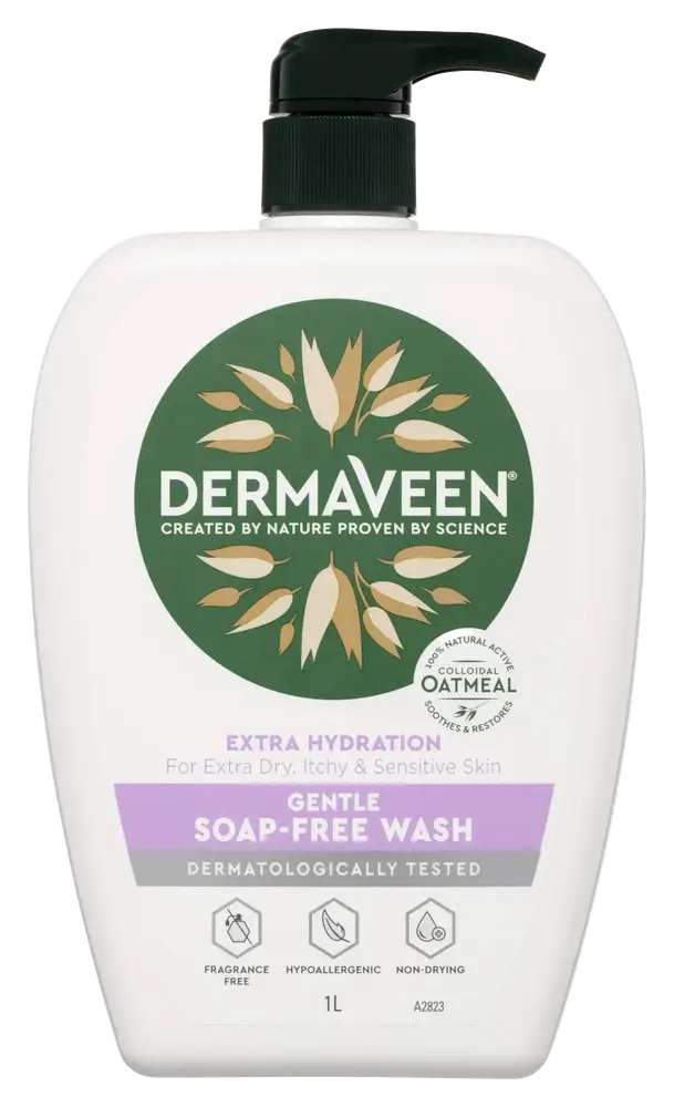 Dermaveen Extra Hydration Gentle Soap-Free Wash