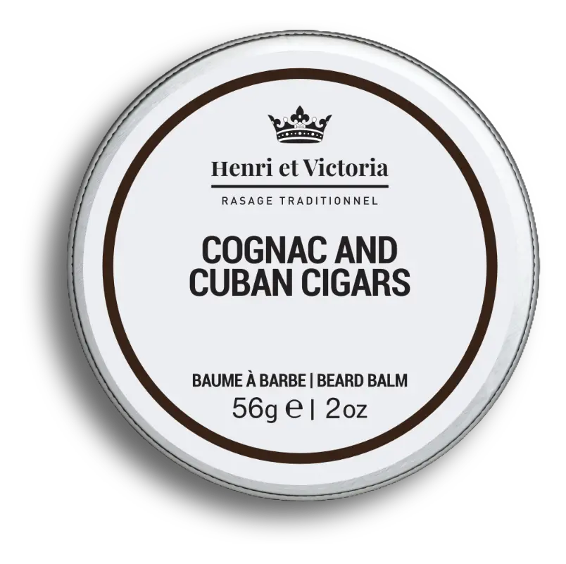 Henri Et Victoria Beard Balm Cognac and Cuban Cigars
