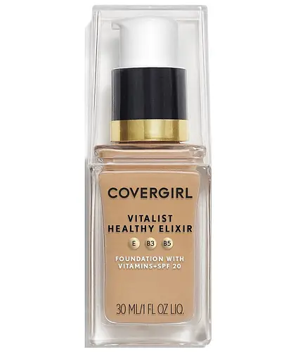 Covergirl Vitalist Healthy Elixir Foundation 745 Warm Beige
