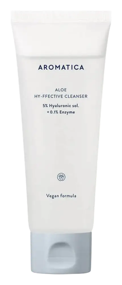 Aromatica Aloe Hy-ffective Cleanser 5% Hyaluronic sol. + 0.1% Enzyme
