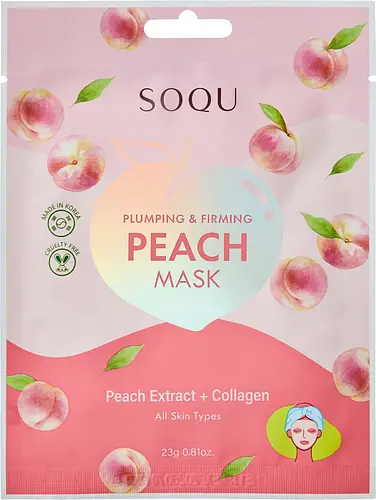 SOQU Plumping & Firming Peach Mask