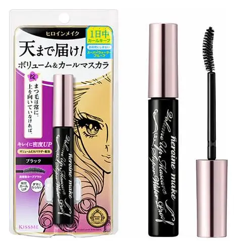ISEHAN Heroine Make Volume Up Mascara Super Waterproof Black