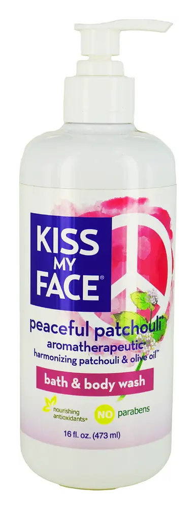 Kiss My Face Aromatherapeutic Bath & Body Wash Peaceful Patchouli