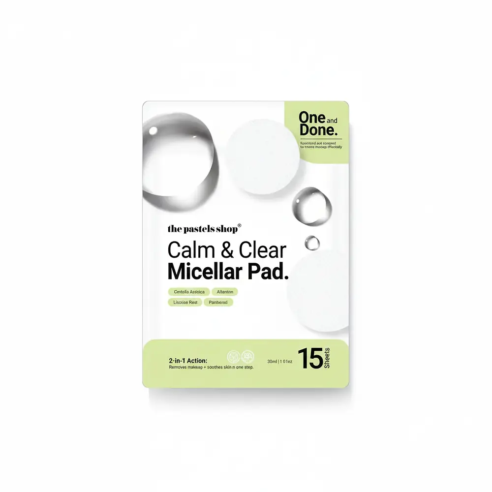 The Pastels Shop Calm & Clear Micellar Pad