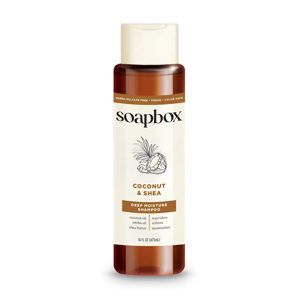 Soapbox Coconut & Shea Deep Moisture Shampoo