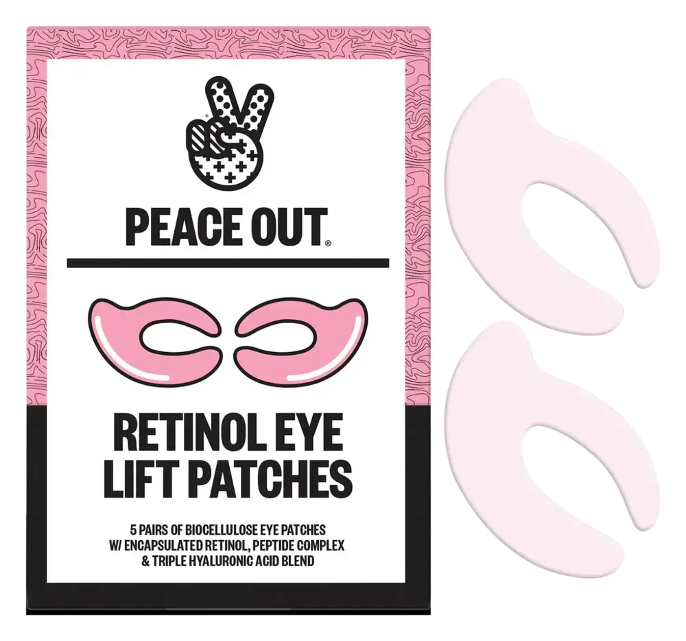 Peace Out Retinol Eye Left Eye Patches
