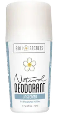 Bali Secrets Natural Deodorant Unscented