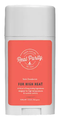 Real Purity Stick Deodorant High Heat