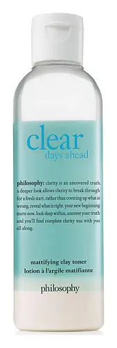 Philosophy Clear Days Ahead Toner
