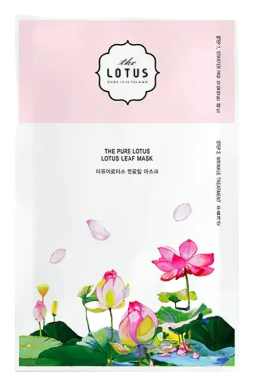 The Pure Lotus Lotus Leaf Mask Wrinkle Treatment
