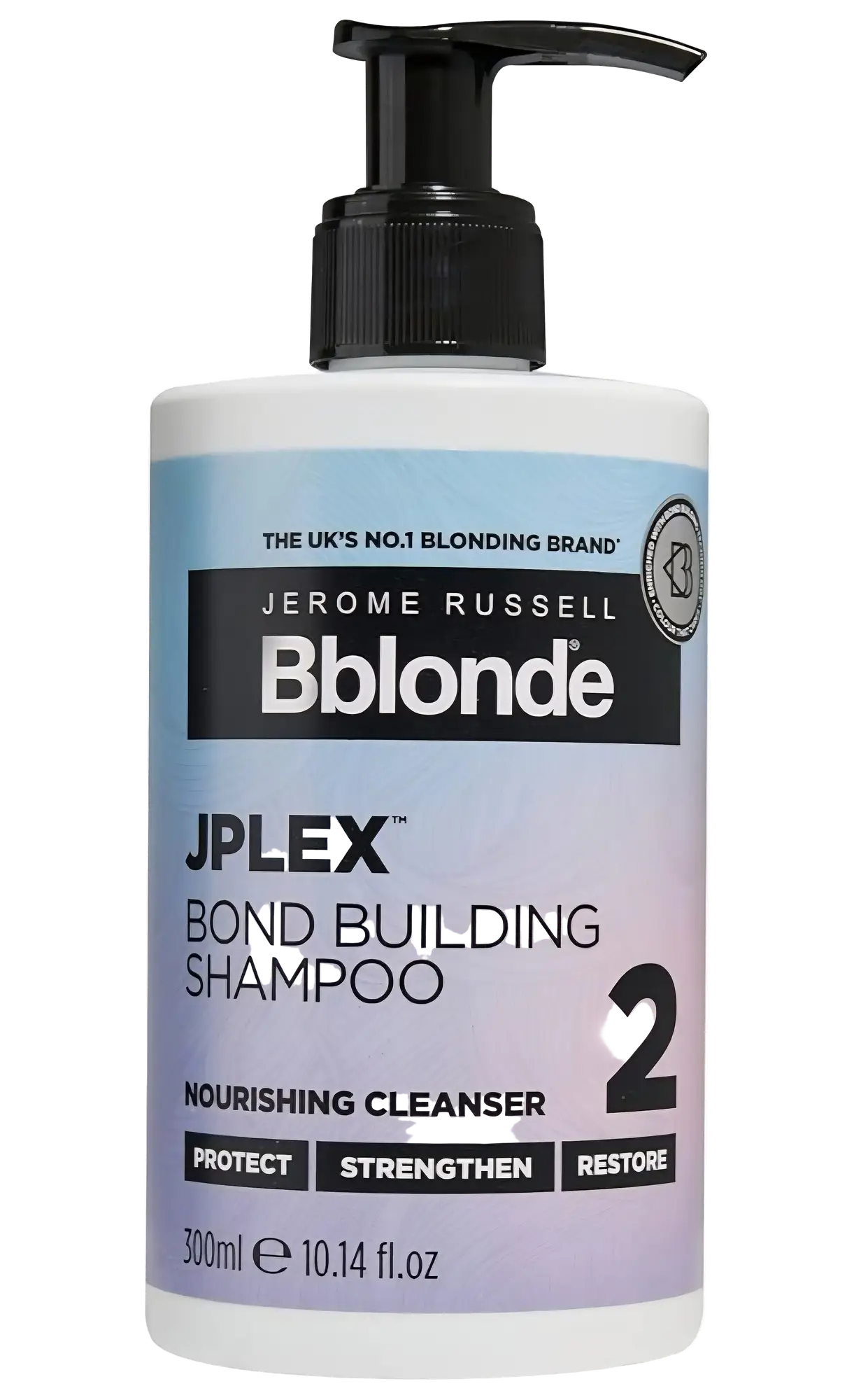 Jerome Russell Bblonde JPlex 2 Bond Building Shampoo Nourishing Cleanser