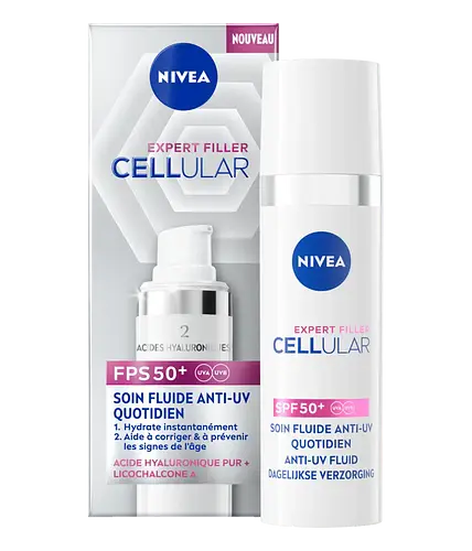 Nivea Fluide Jour Anti UV Quotidien FPS50+