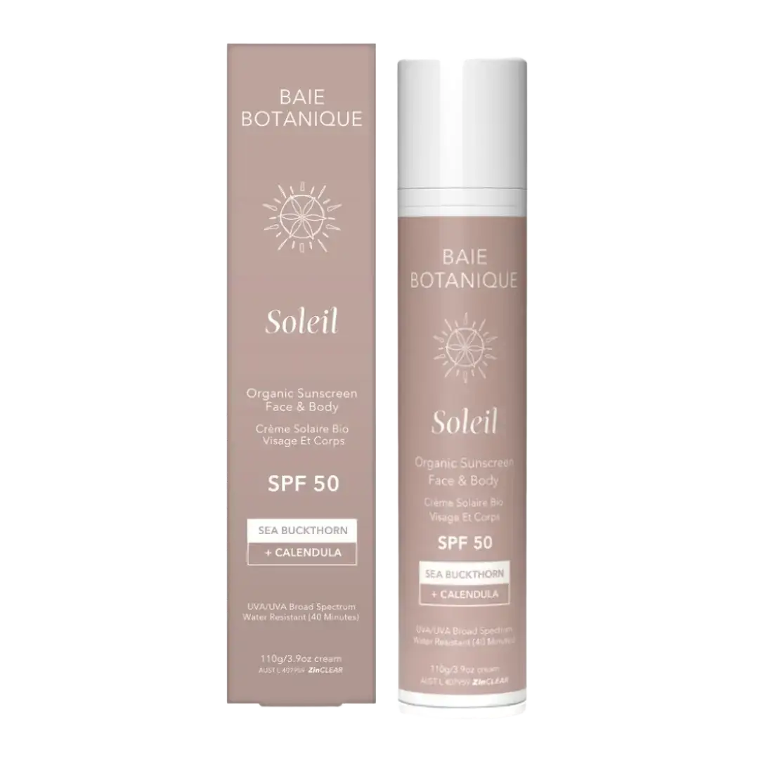 Baie Botanique Soleil Organic Face & Body Sunscreen SPF 50