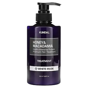 Kundal Honey & Macadamia Hydro-Intensive Protein Premium Hair Treatment White Musk