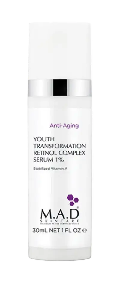 M.A.D Skincare Youth Transformation Retinol Complex Serum 1%