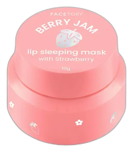 Facetory Berry Jam Lip Sleeping Mask With Strawberry