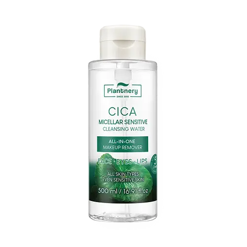 Plantnery Cica Micellar Sensitive Cleansing Water