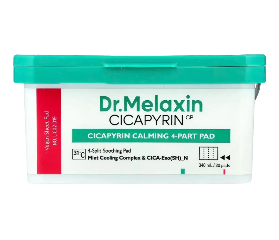 Dr.Melaxin Cicapyrin Calming 4-Part Pad