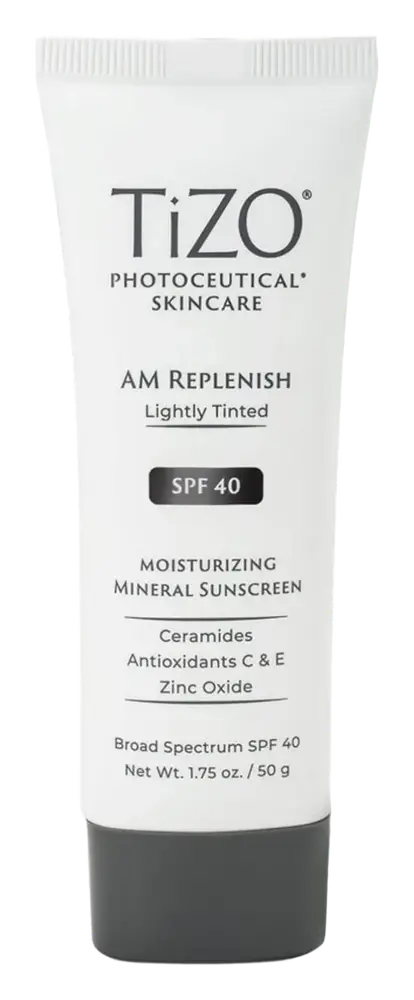 TIZO AM Replenish Lightly Tinted SPF 40