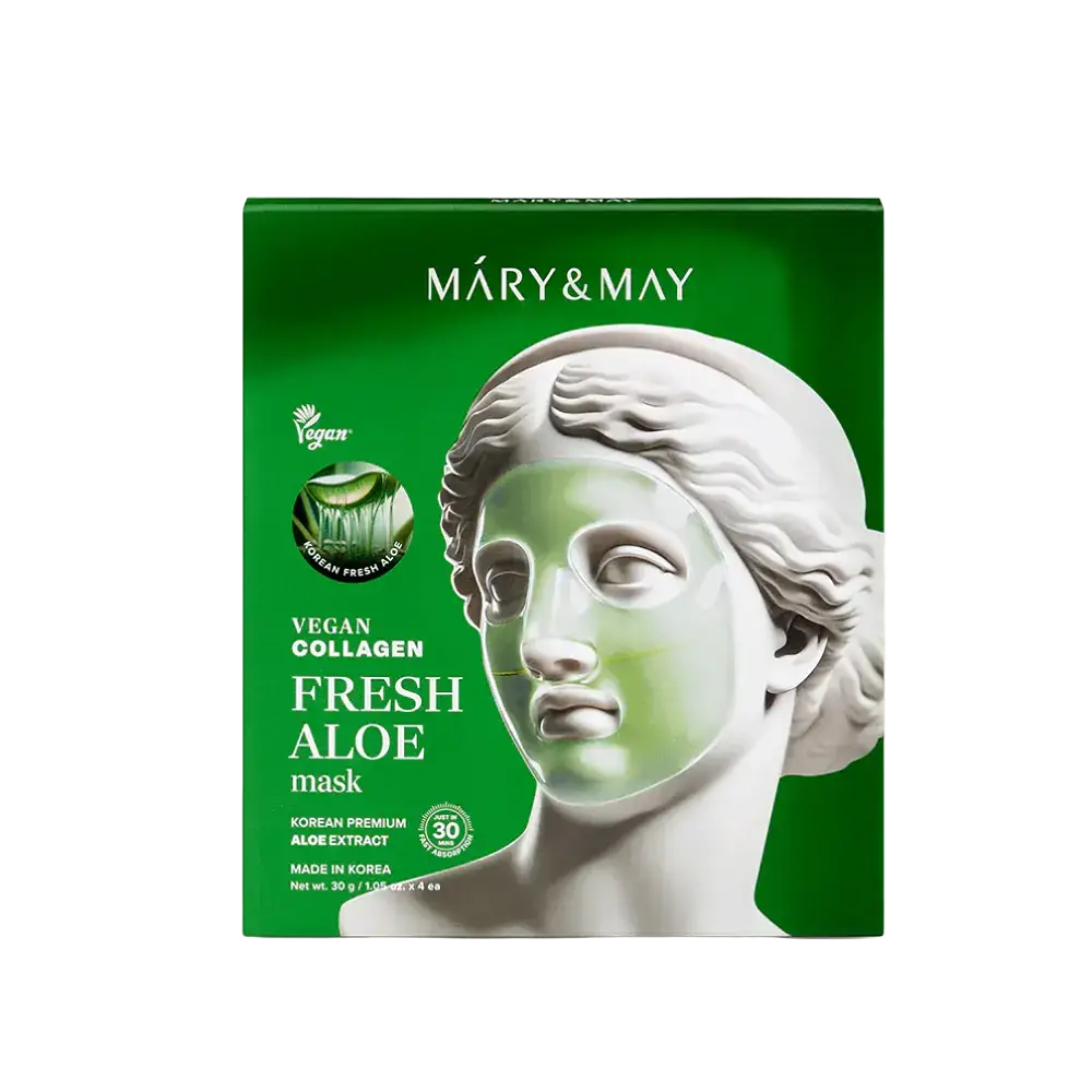 Mary & May Vegan Collagen Mask Fresh Aloe