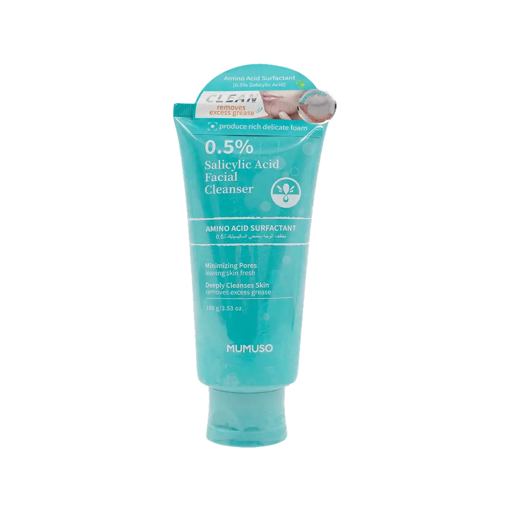 Mumuso 0.5% Salicylic Acid Facial Cleanser