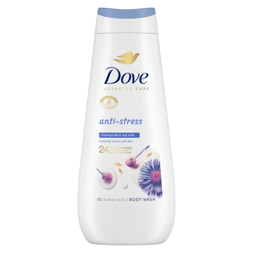 Dove Anti-Stress Chamomile & Oat Milk Body Wash UK