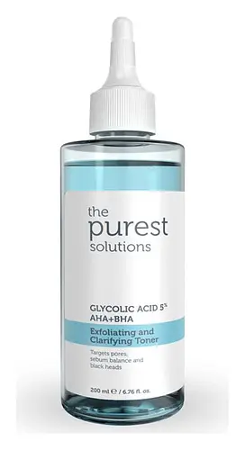 The Purest Solutions Exfoliating And Clarifying Toner Glycolic Acid %5 AHA+BHA