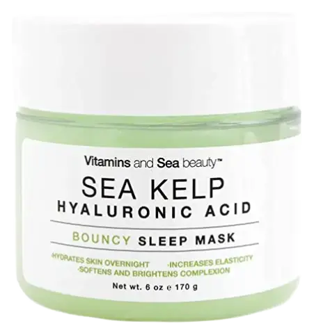 Vitamins and Sea beauty Sea Kelp Hyaluronic Acid Bouncy Sleep Mask