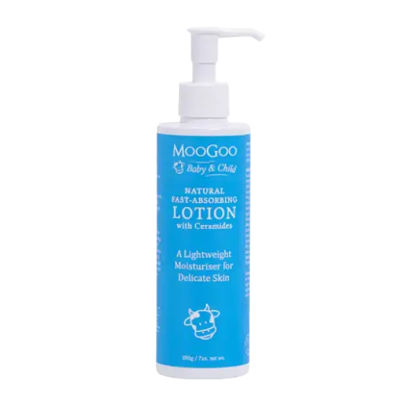 MooGoo Baby Natural Fast-Absorbing Lotion With Ceramides