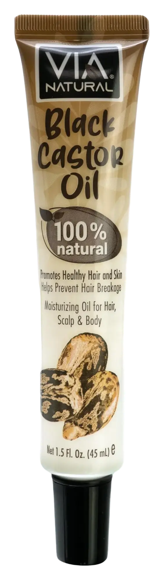 Via Natural 100% Natural Black Castor Oil