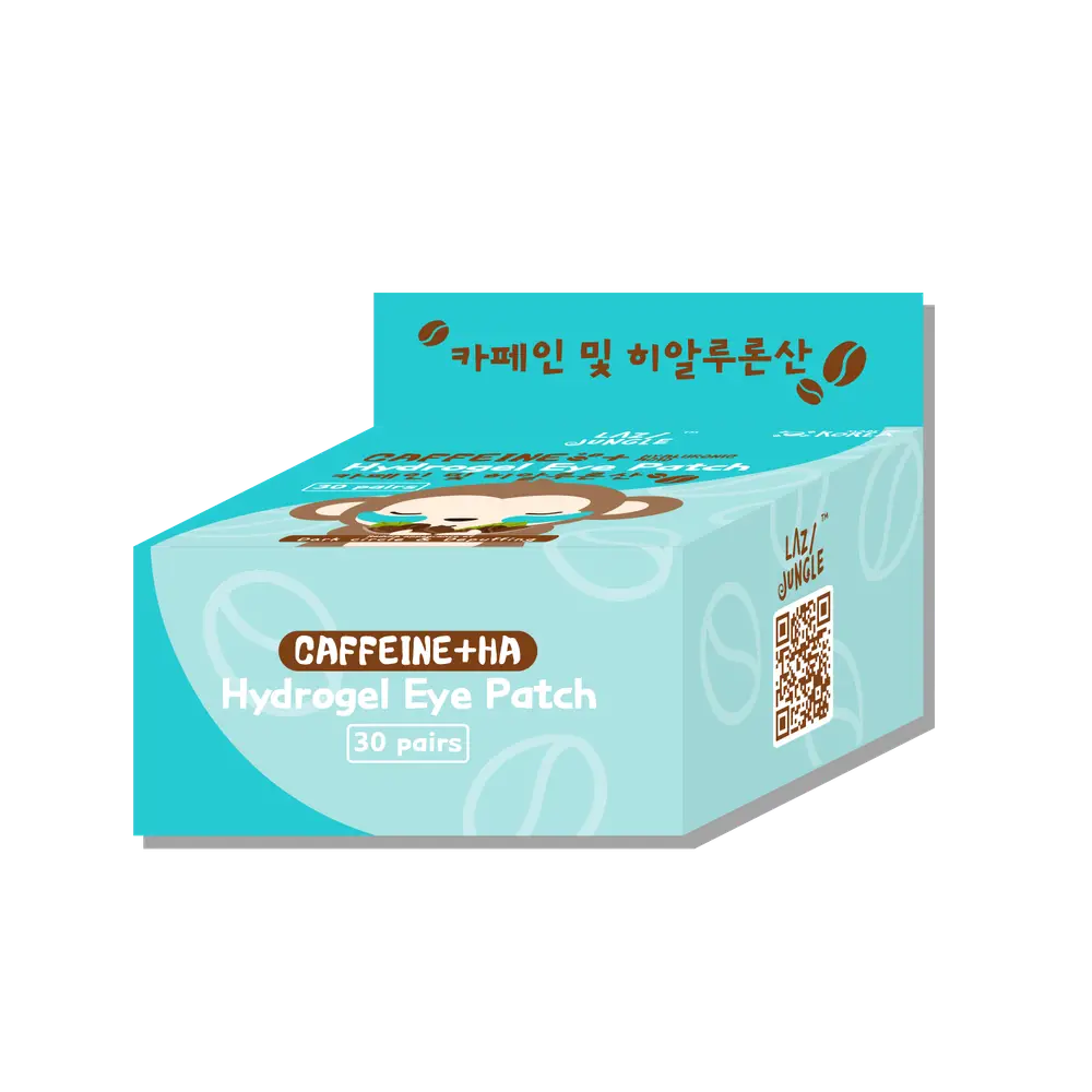 Lazy Jungle Caffeine + HA Hydrogel Eye Patch
