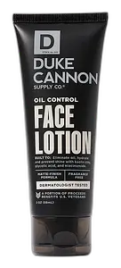 Duke Cannon Oil Control Face Lotion