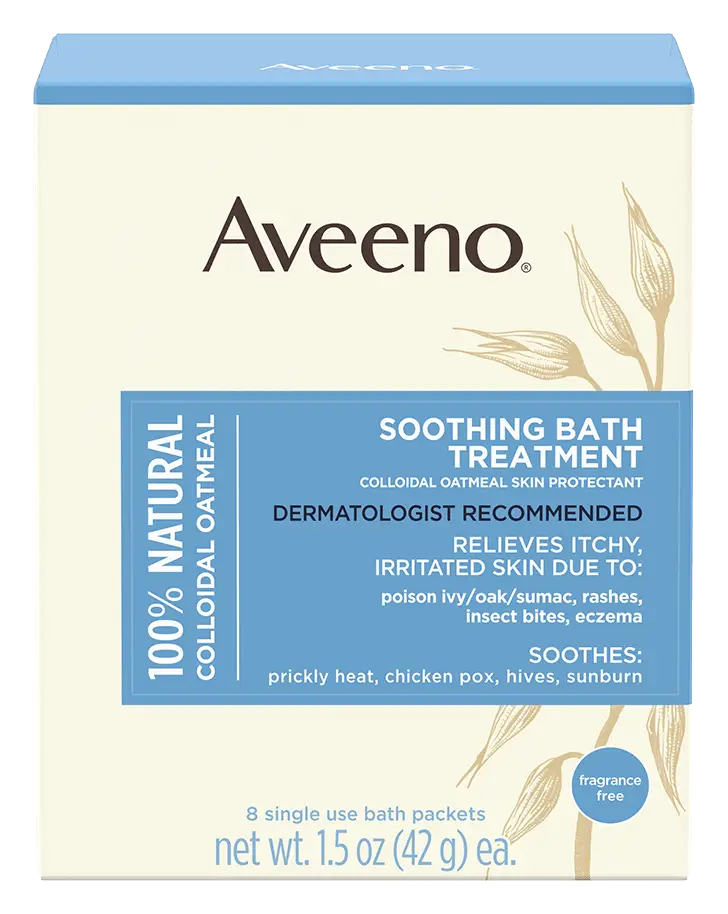 Aveeno 100% Natural Colloidal Oatmeal Soothing Bath Treatment