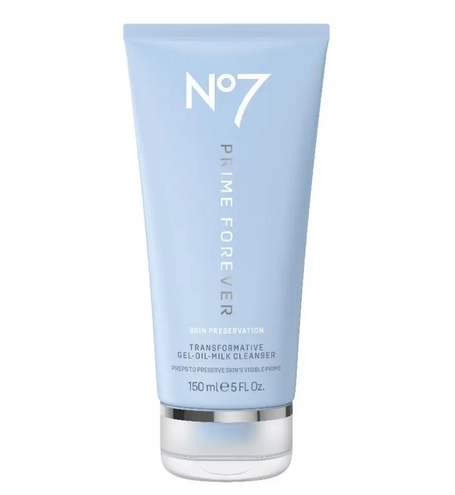 No7 Prime Forever Transformative Gel-Oil-Milk Cleanser