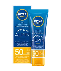 Nivea Face Sunscreen Alpin SPF 50 Germany