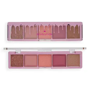 Revolution Beauty Mini Chocolate Eyeshadow Palette Raspberry Fool