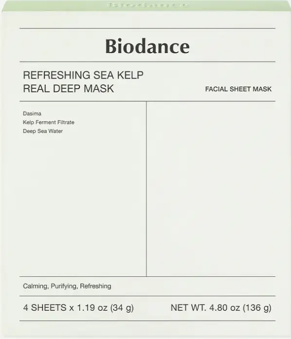 Biodance Real Deep Mask Refreshing Sea Kelp