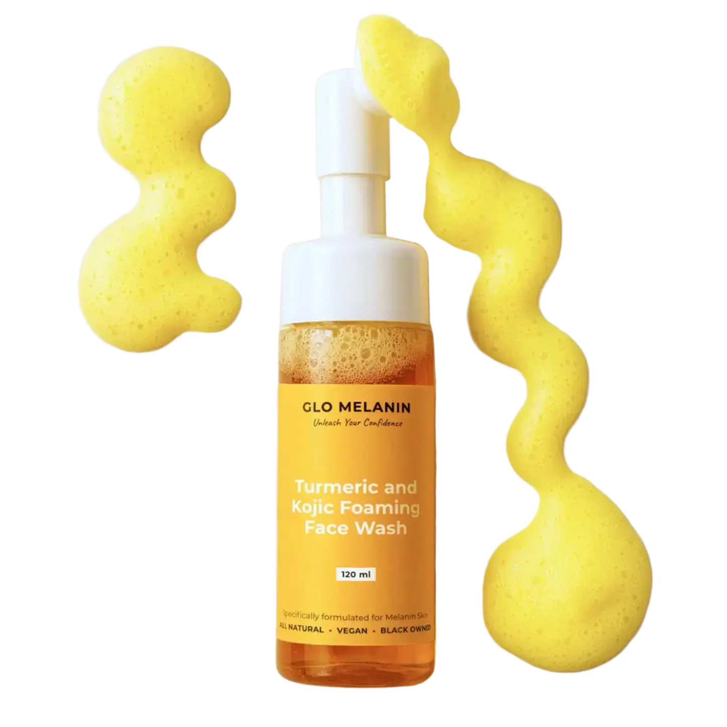 Glo Melanin Turmeric And Kojic Foaming Face Wash