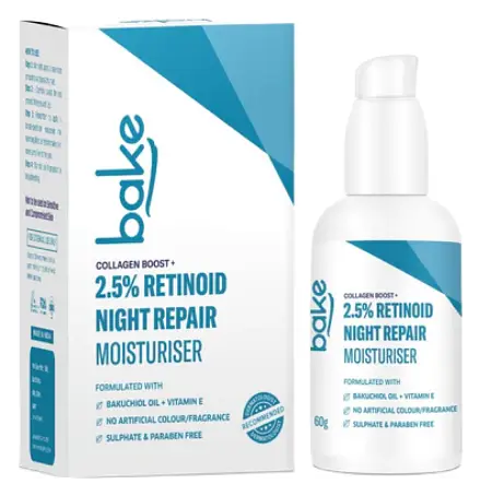 Bake 2.5% Retinoid Night Repair Moisturiser