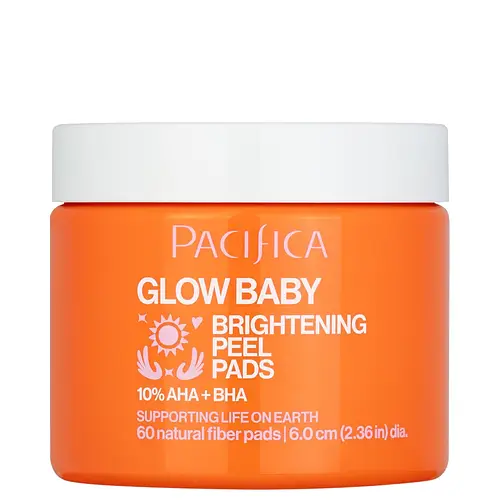 Pacifica Glow Baby Brightening Peel Pads 10% AHA + BHA