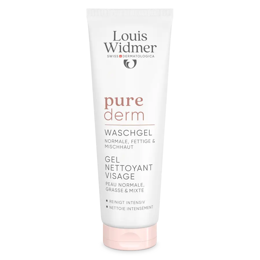 Louis Widmer Purederm Waschgel Perfume Free
