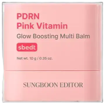 Sungboon Editor PDRN Pink Vitamin Glow Boosting Multi Balm
