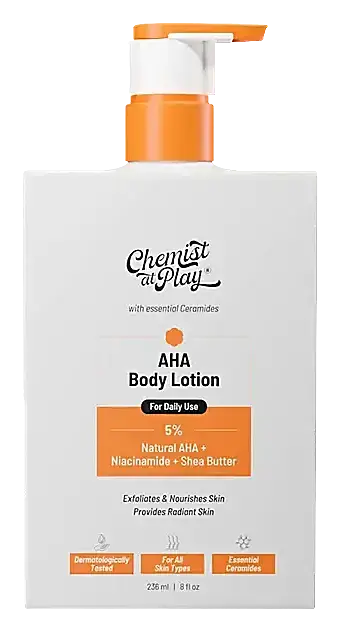 Chemist at Play AHA Body Lotion With Niacinamide & Shea Butter