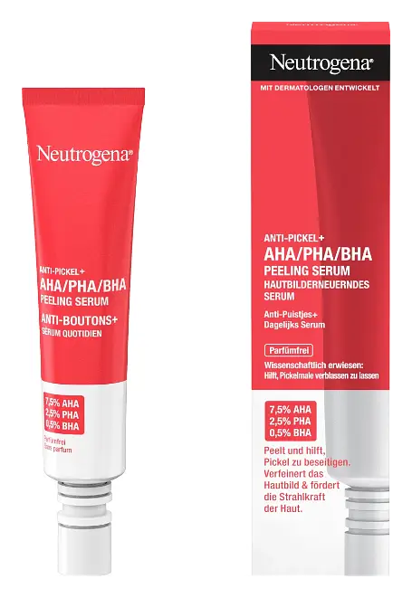 Neutrogena Anti-Pickel+ AHA/PHA/BHA Peeling Serum