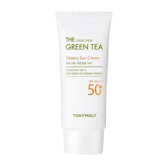 TONYMOLY The Chok Chok Green Tea Watery Sun Cream SPF 50+